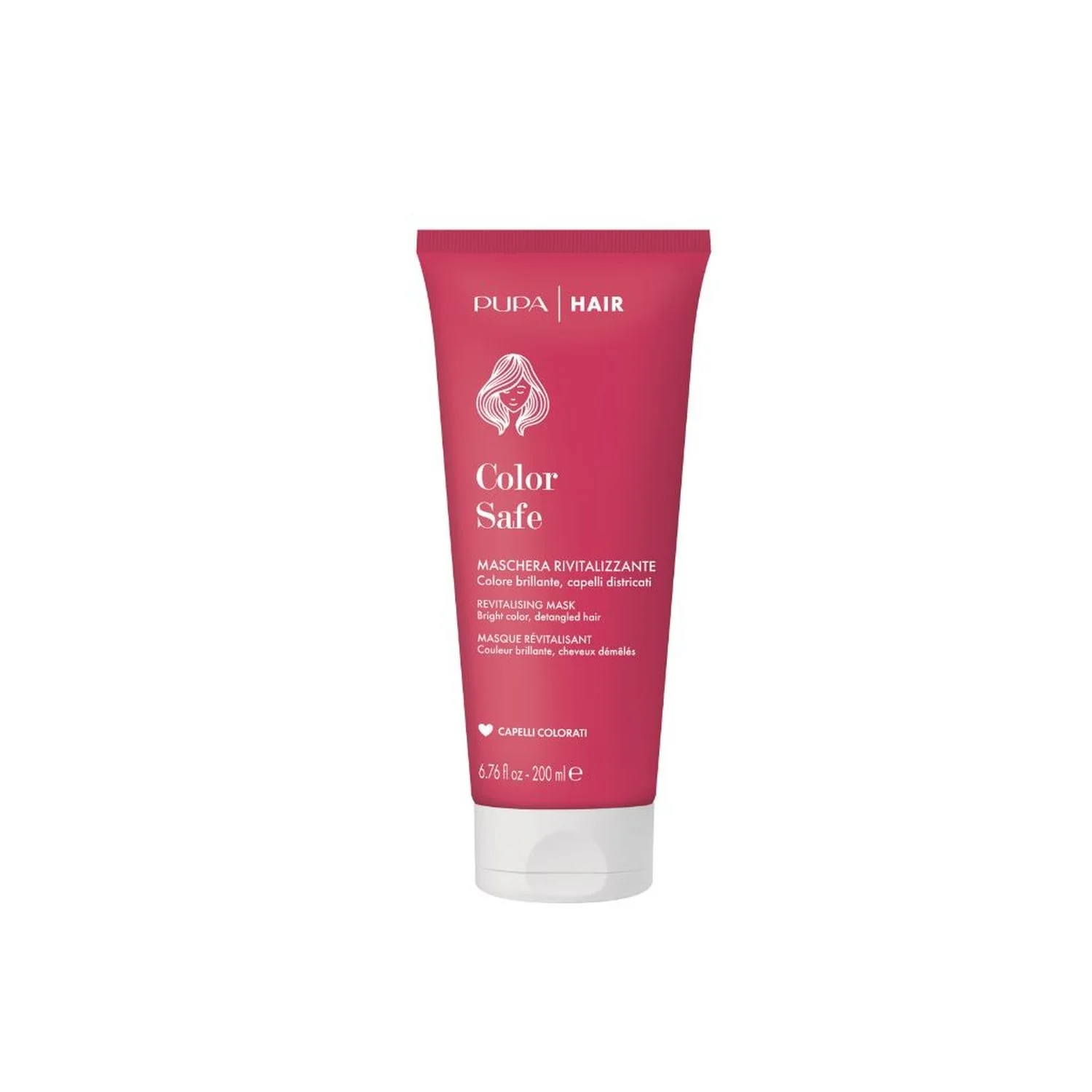 Pupa Hair Color Safe Revitalizing Mask - Revitalizáló hajpakolás, Hajszínvédő maszk