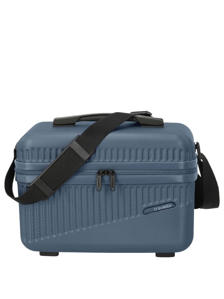 travelite Bali - Beautycase 36 cm (schwarz) in blau günstig kaufen onesize