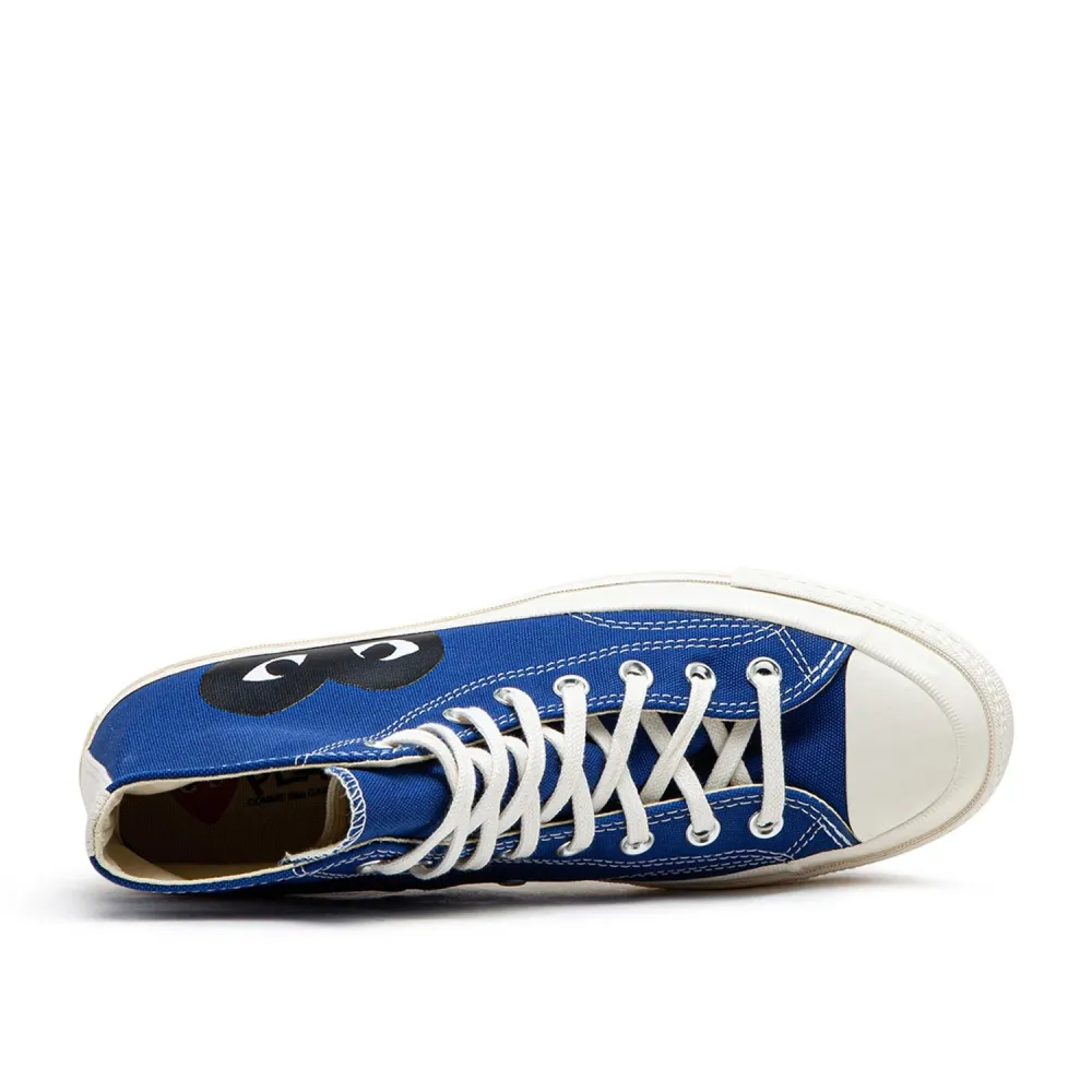 Converse x big heart chuck taylor all star 70 high blue quartz 171846CSP39 / schwarz
