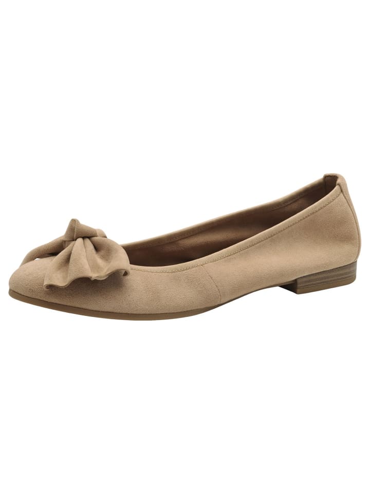 Tamaris Ballerina in TAN günstig kaufen