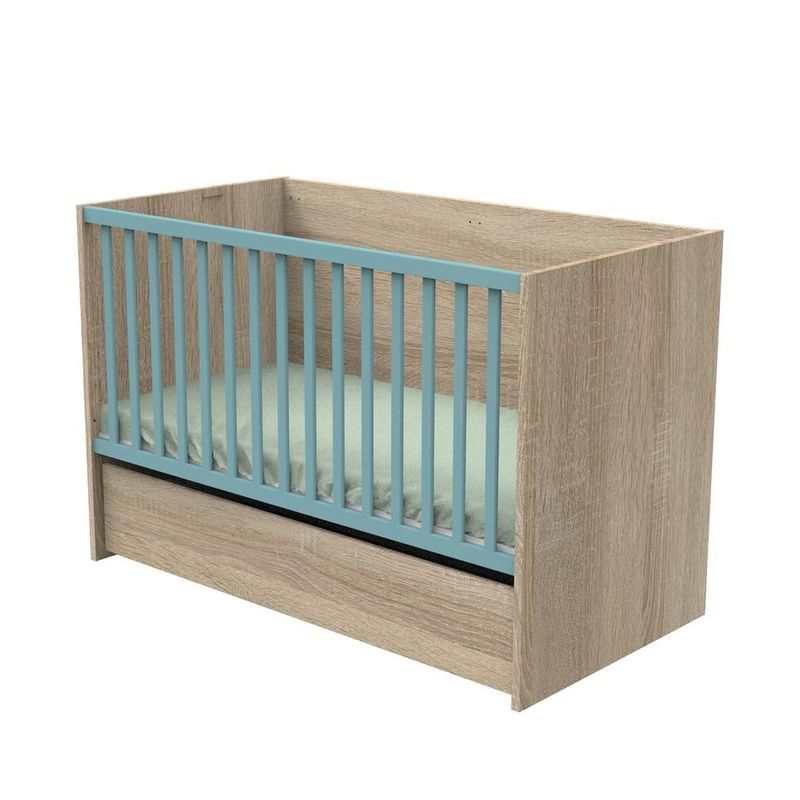 Lit bébé évolutif en lit junior 140x190cm Nova