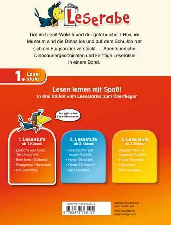 Leserabe - Sonderausgaben: Dinoabenteuer für Erstleser