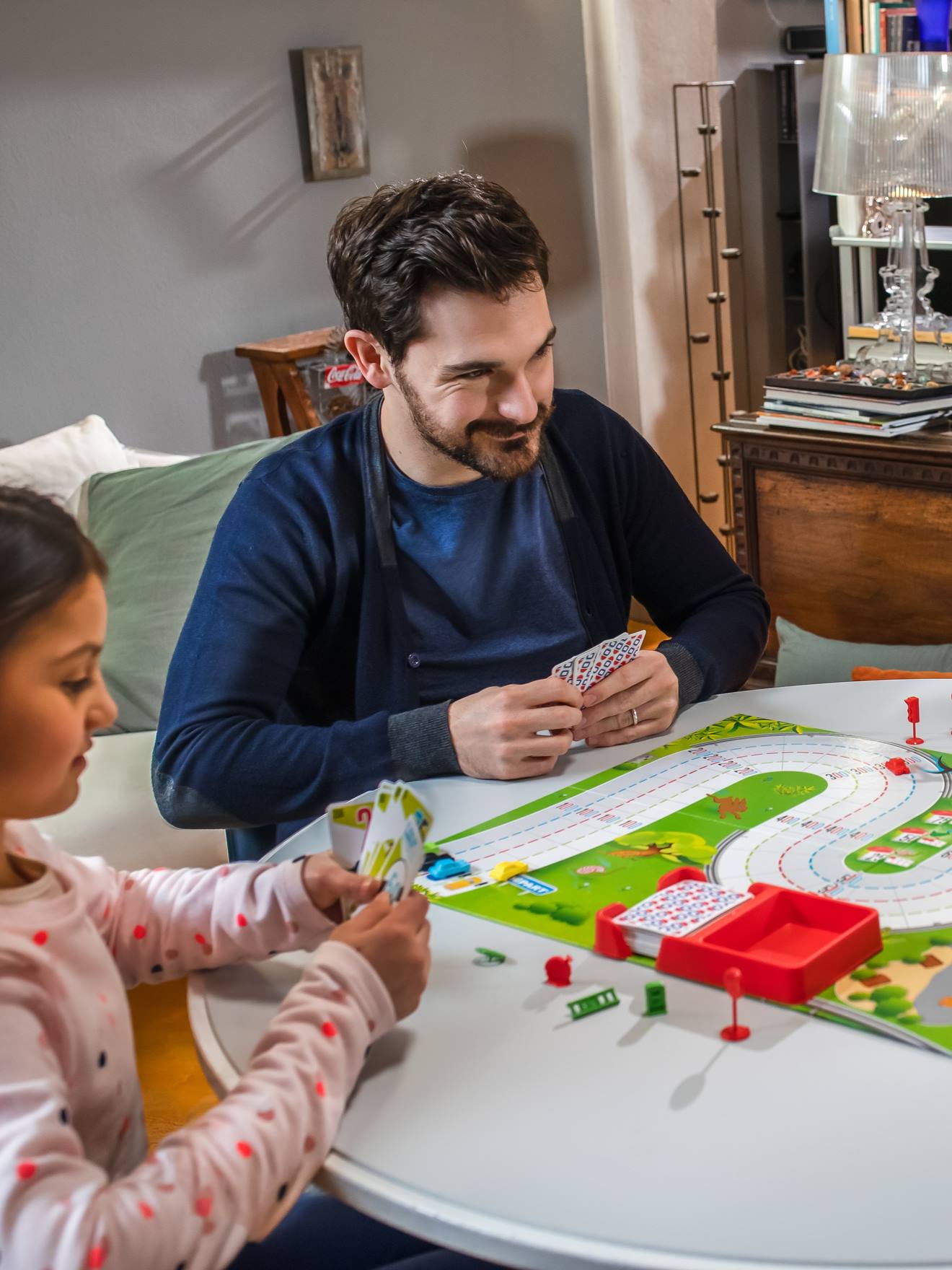 Mille Bornes sur un plateau