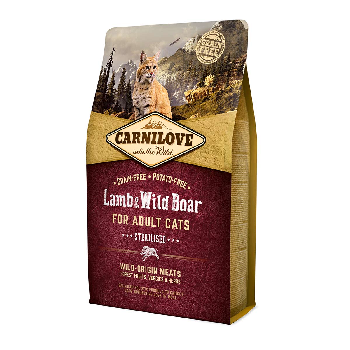 Carnilove Cat Adult - Lamb & Wild Boar / Sterilised