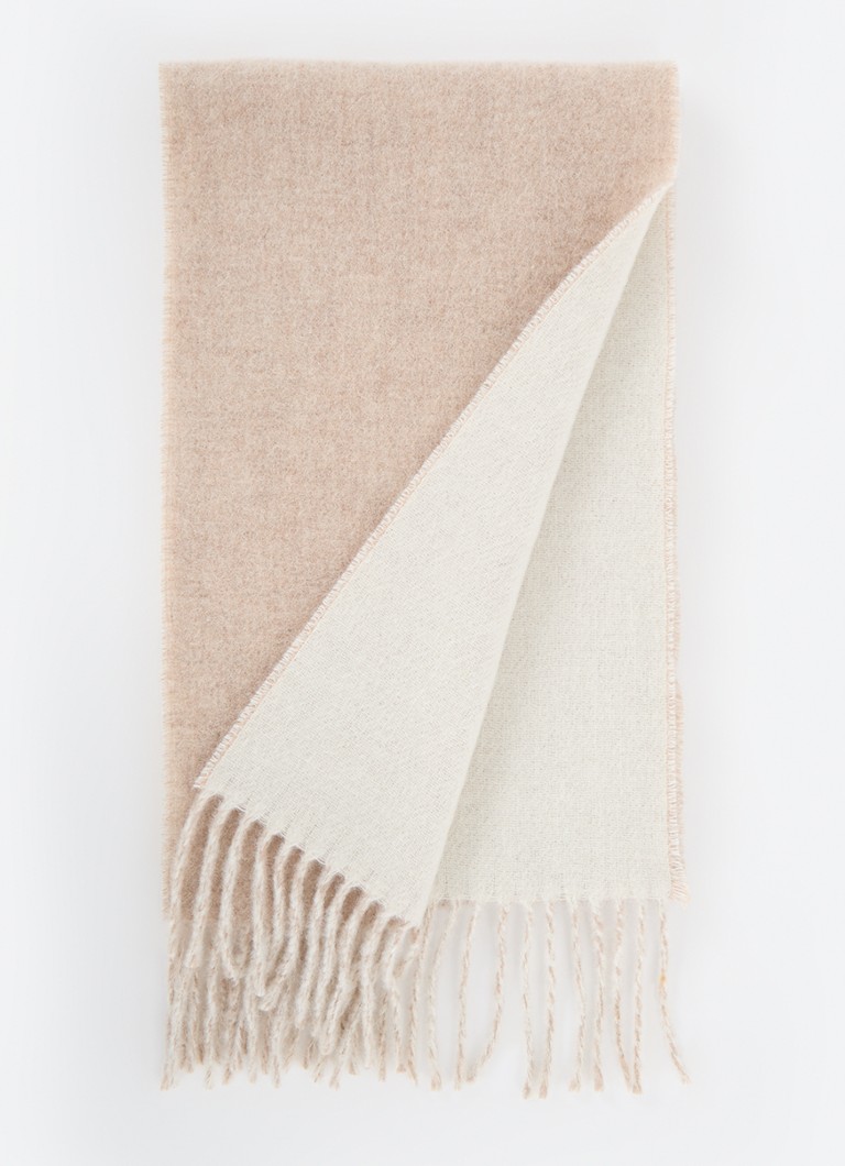 Sciarpa classica reversibile Ralph Lauren in misto lana, 168 x 25 cm