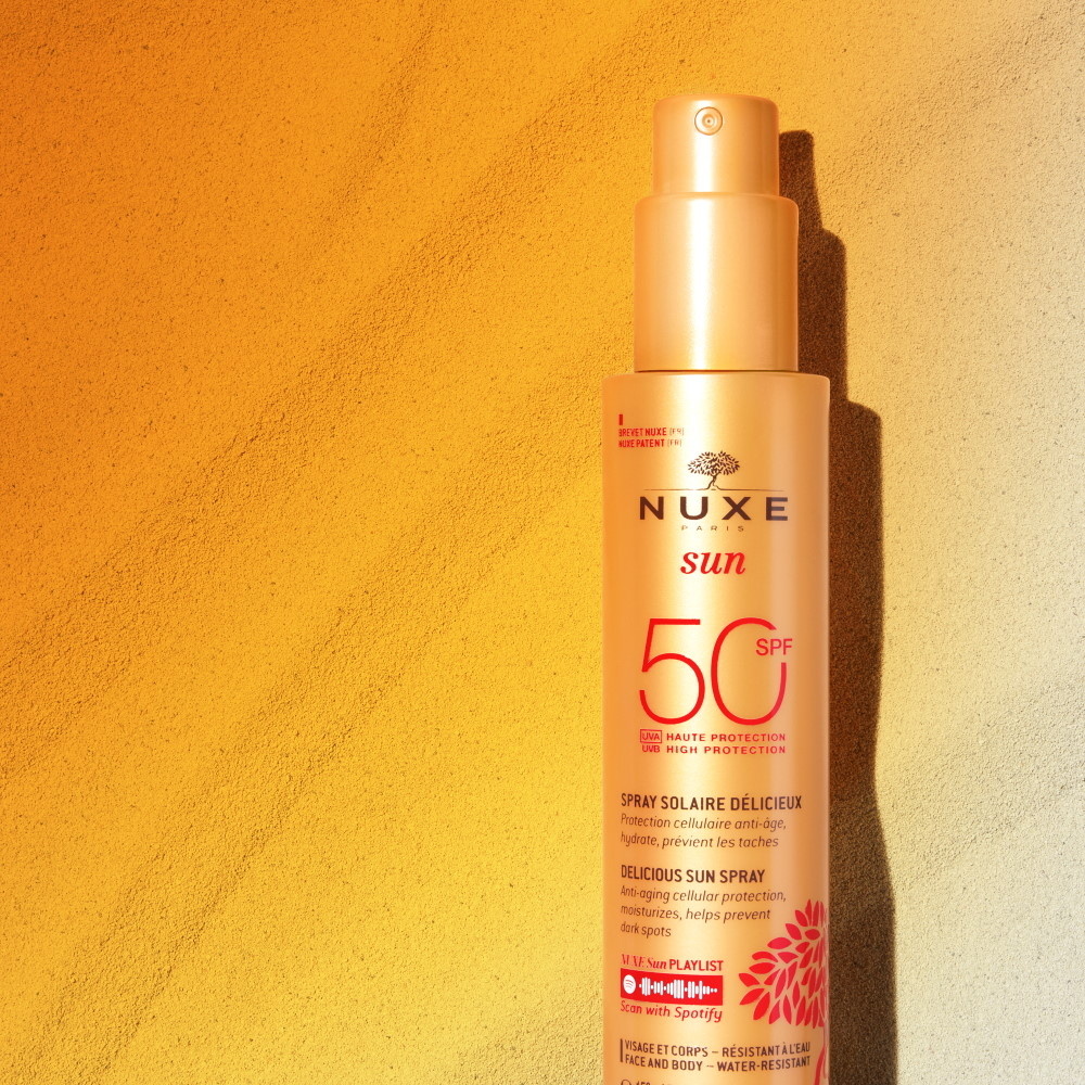 Nuxe Spray solaire visage et corps haute protection SPF50 Nuxe Sun
