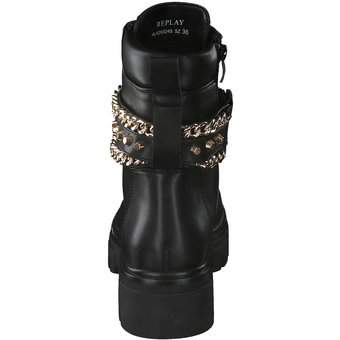 Replay Chairs Biker Boots in schwarz