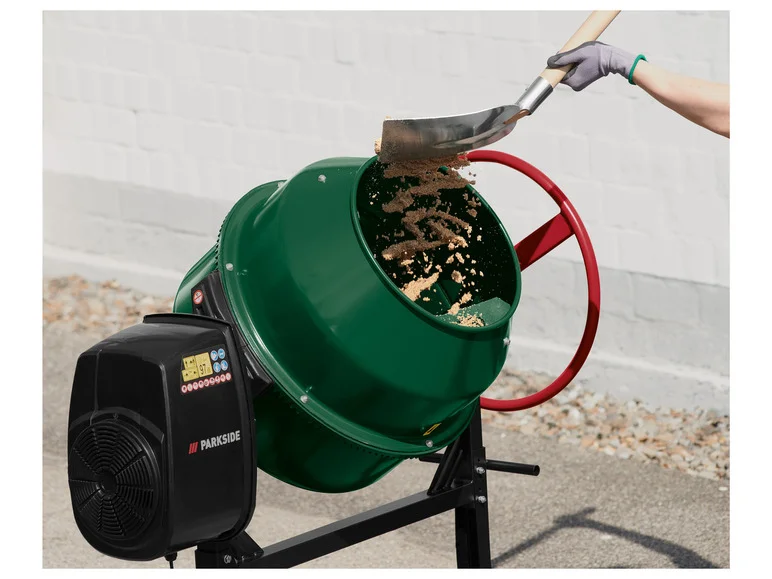Betoneira PARKSIDE® PCM 125 A1, 120 l, 550 W