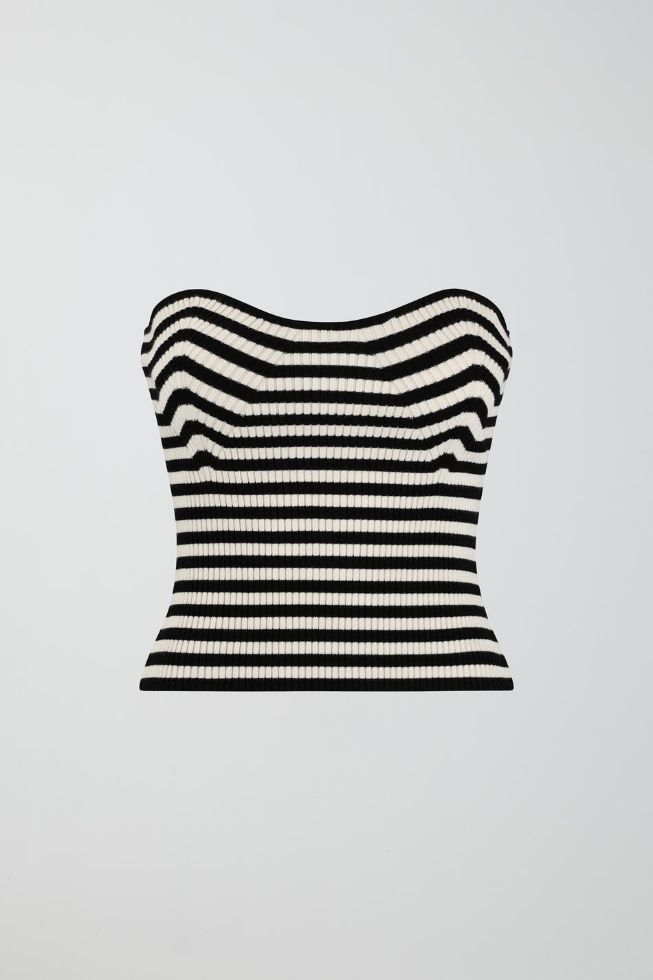 Knitted tube top