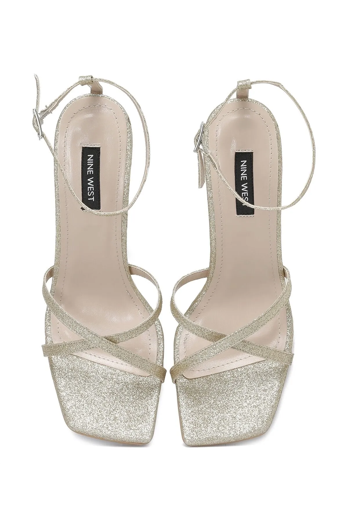 Nine West  Neyyas 3fx Gold Damen-Sandalen mit Absatz