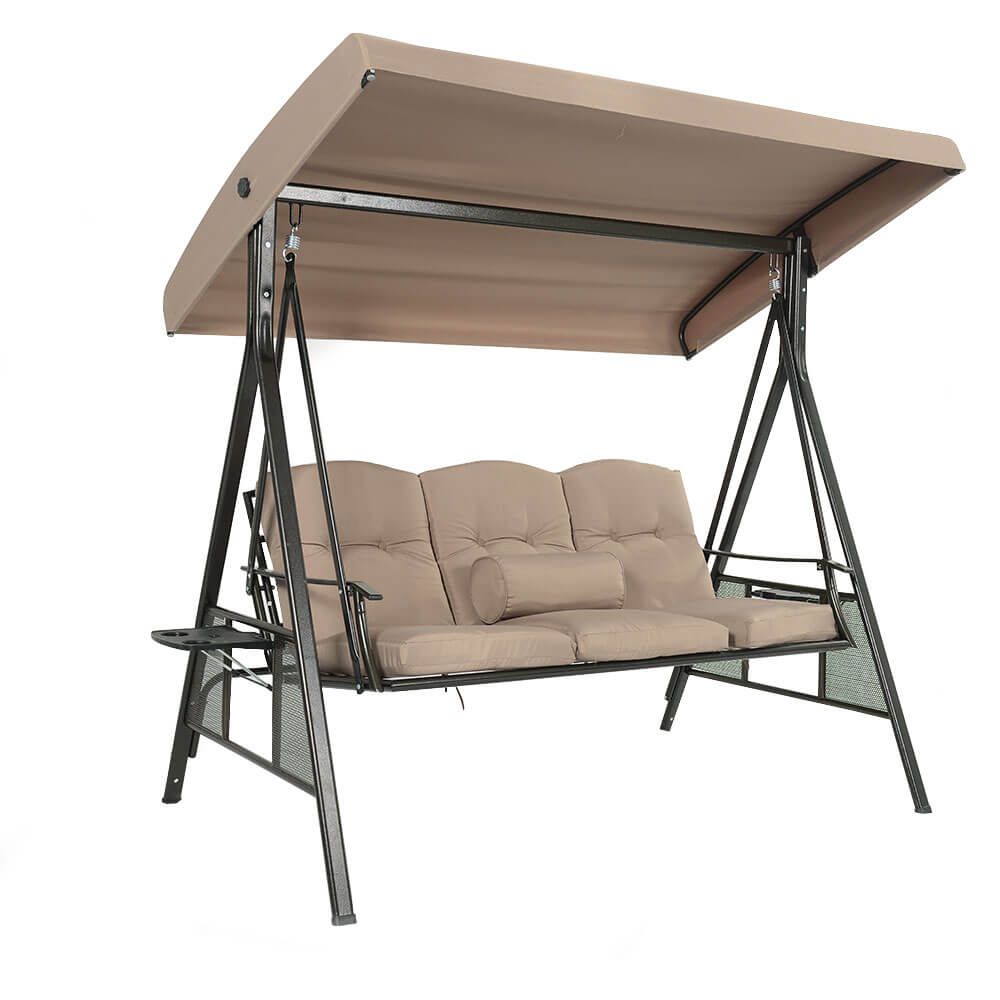 Home Deluxe Hollywoodschaukel DESCANSO Beige