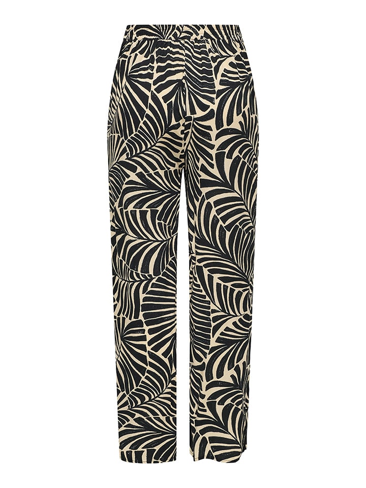 ONLY Hose in Beige/ Schwarz günstig kaufen