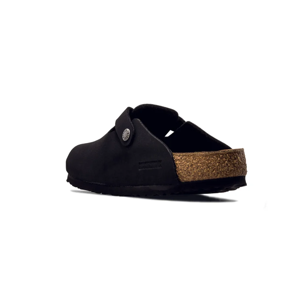 Birkenstock Boston BFBC Earthy Vegan 1020550 / schwarz