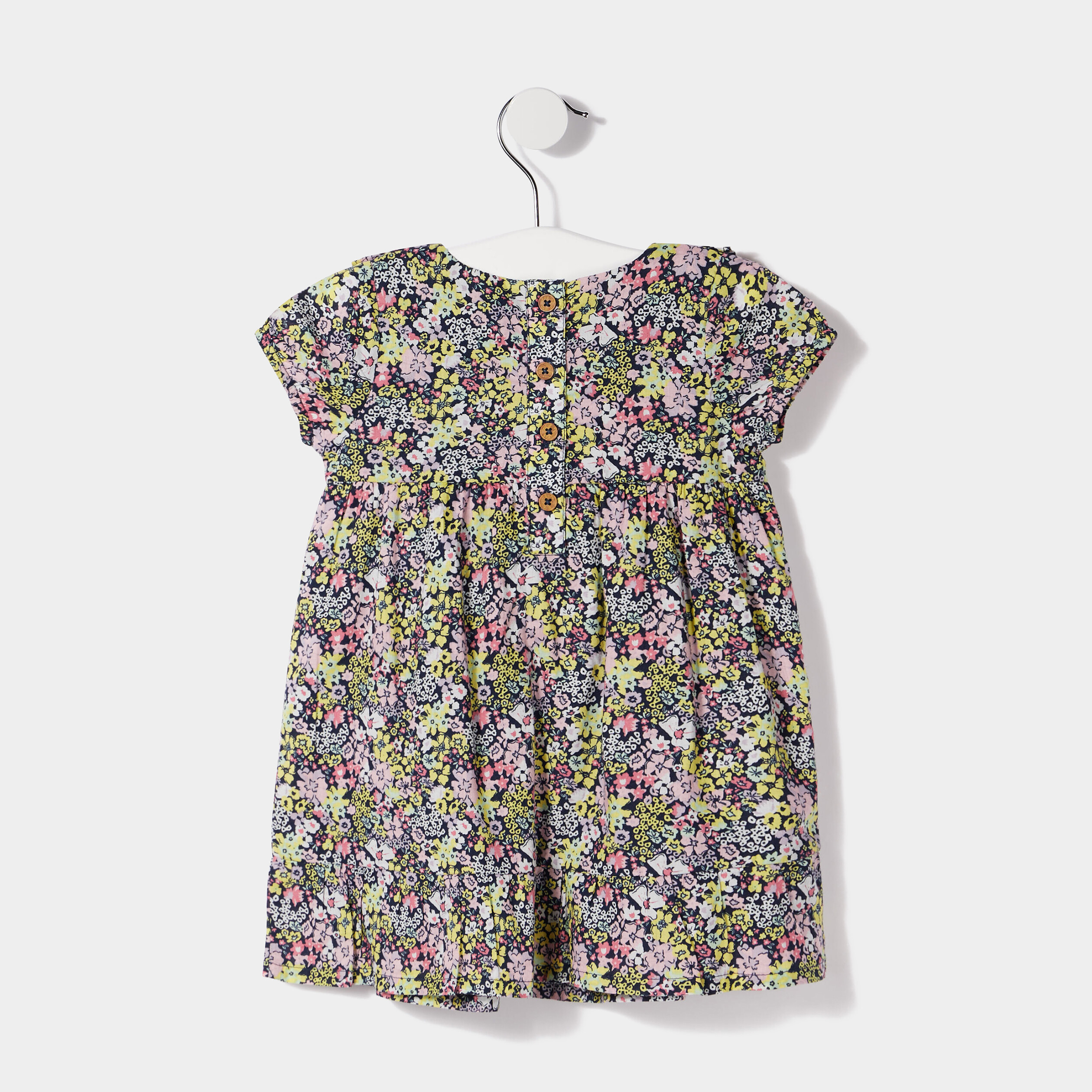 Ensemble 2 pièces robe et bandeau ecru bébé fille | La Halle