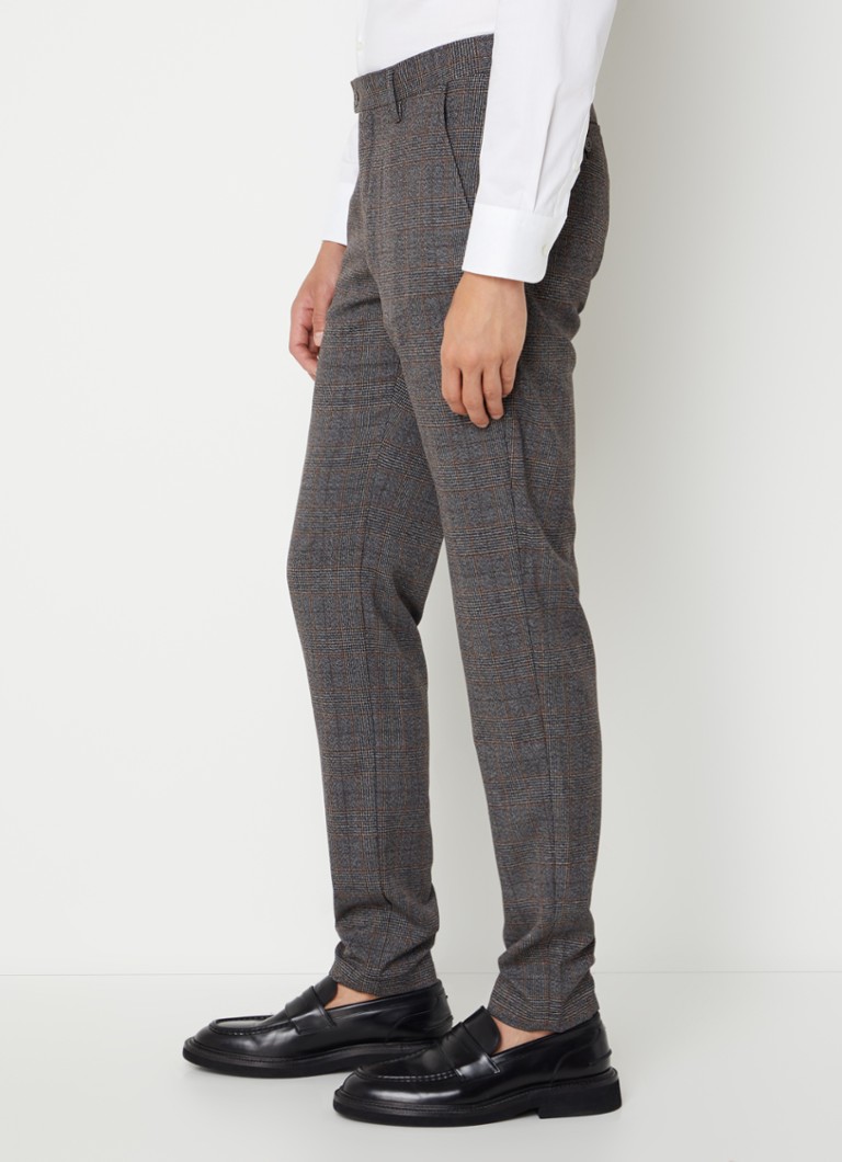 Pantaloni Strelson Slim Fit în carouri