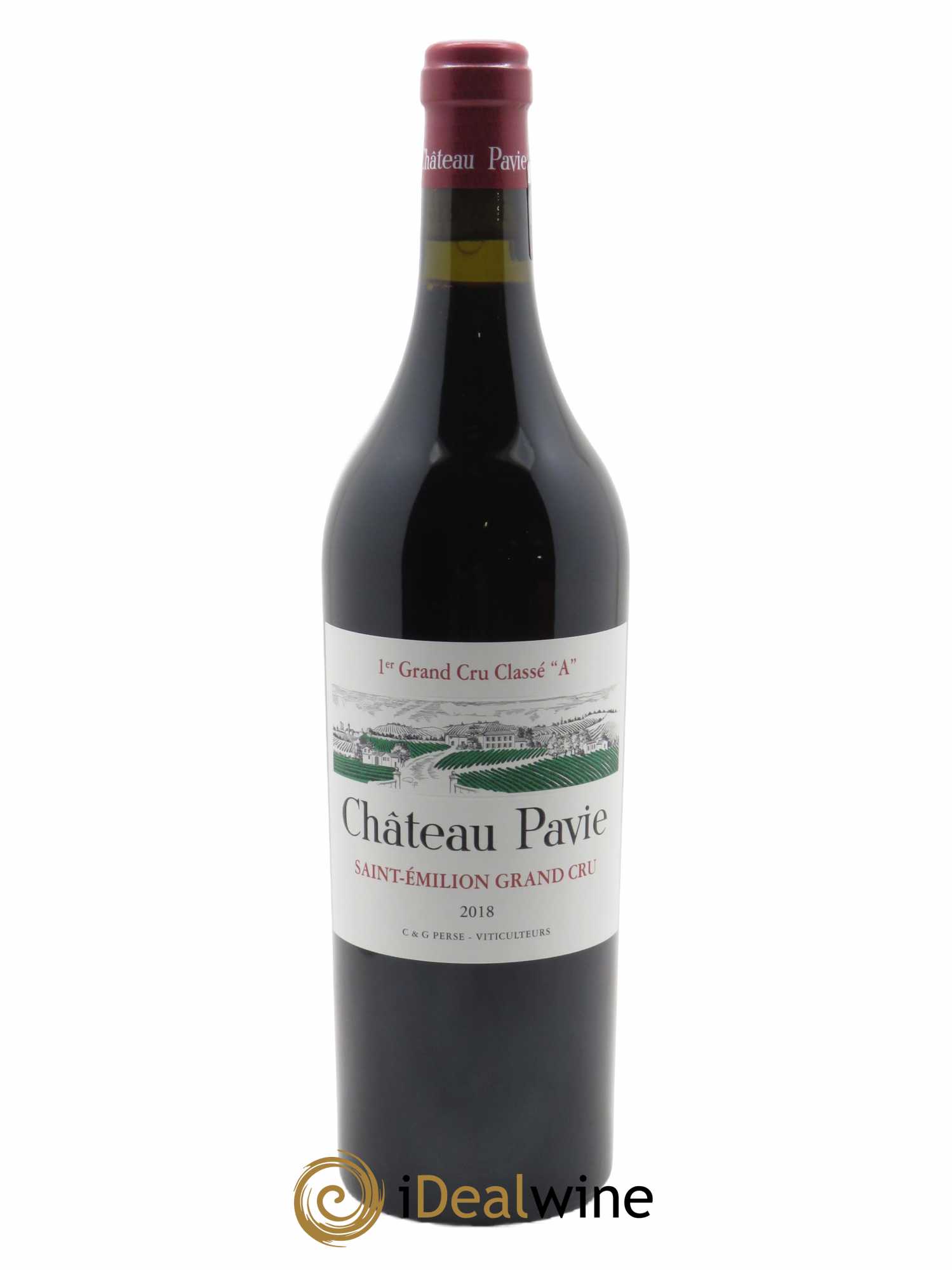 Château Pavie 1er Grand Cru Classé A  2018 - Lot de 1 Bouteille