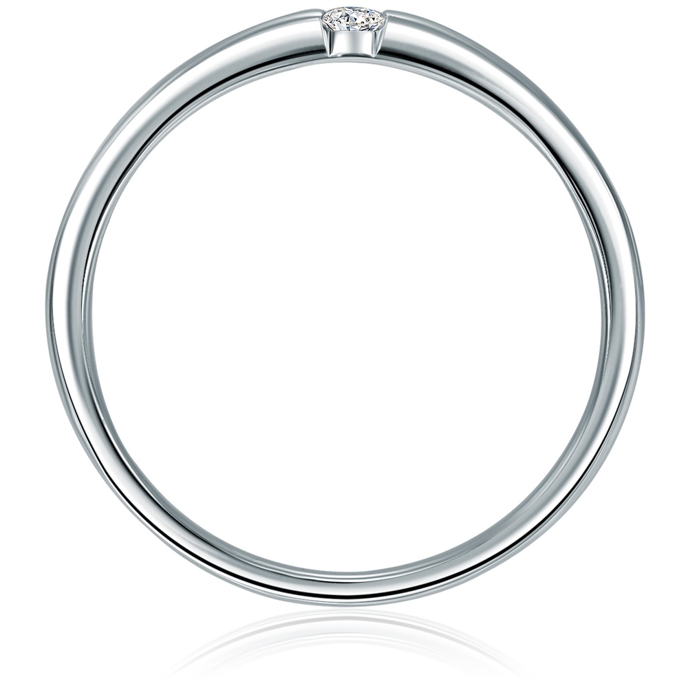 Trilani Bague en diamant Argent sterling Diamant en Argent Bague