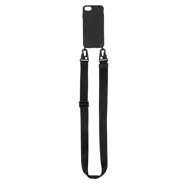 ALL BLACK-NACHHALTIGE HANDYKETTE MIT GURT - Handytasche