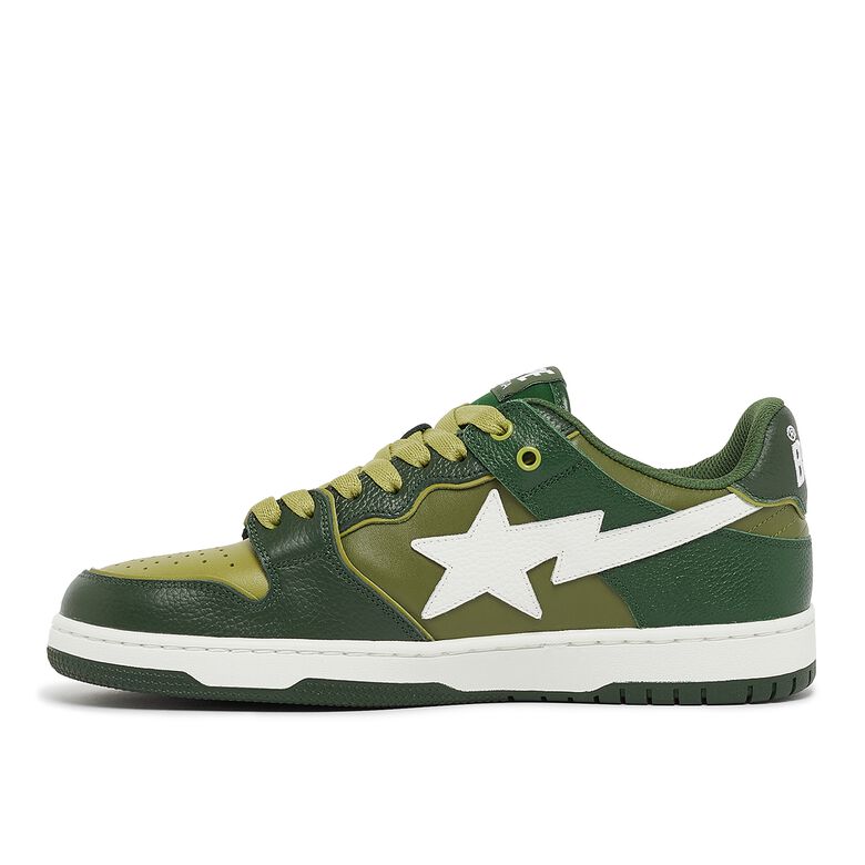 A Bathing Ape Bape SK8 Sta #2M2 green