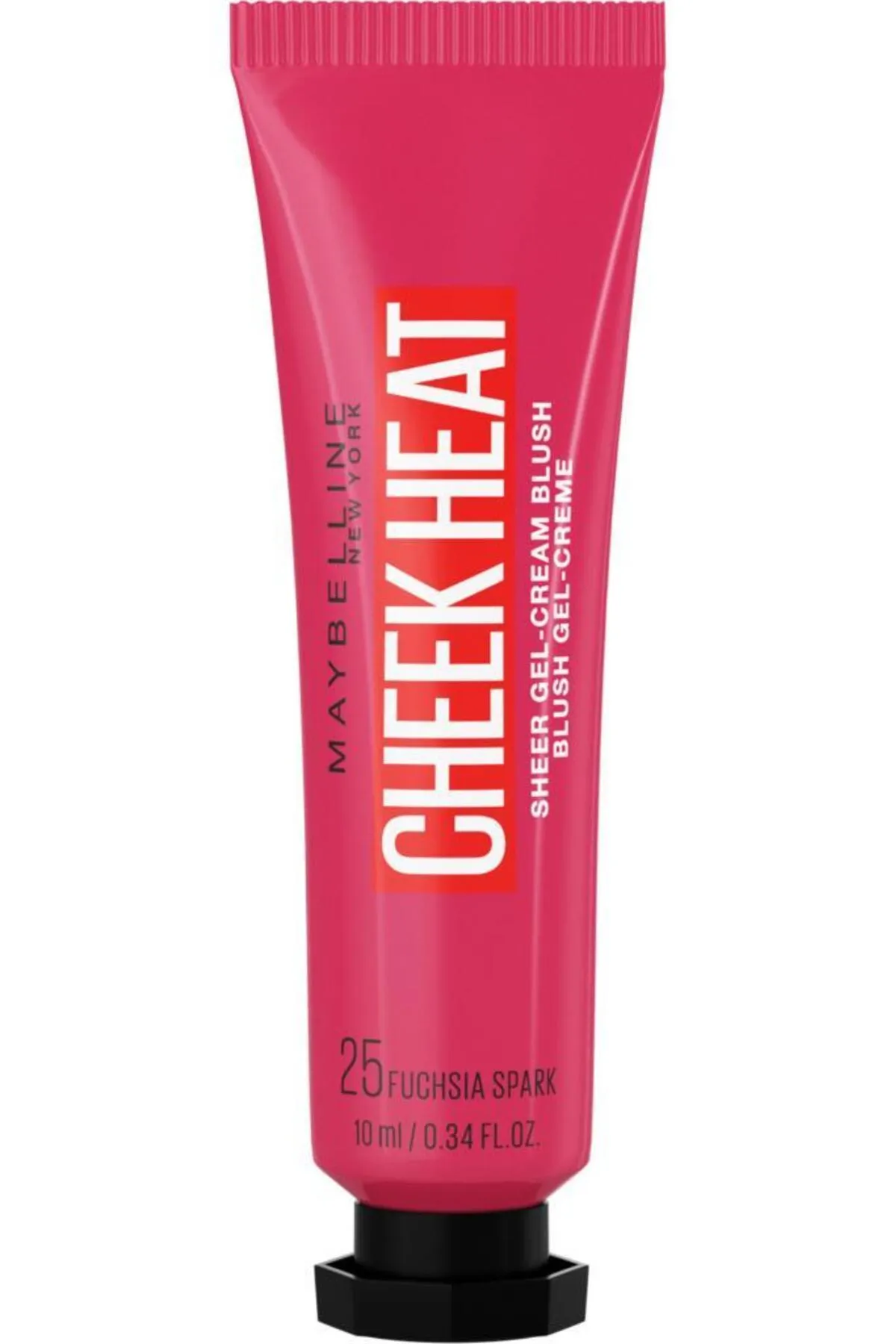 Maybelline New York  Cheek Heat Liquid Blush – 25 Fuchsia Spark – Fuchsia