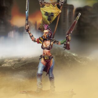 Female Chief (medium blade, rifle and biohazard protection)