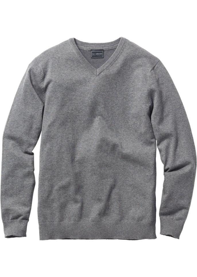 Pullover mit V-Ausschnitt