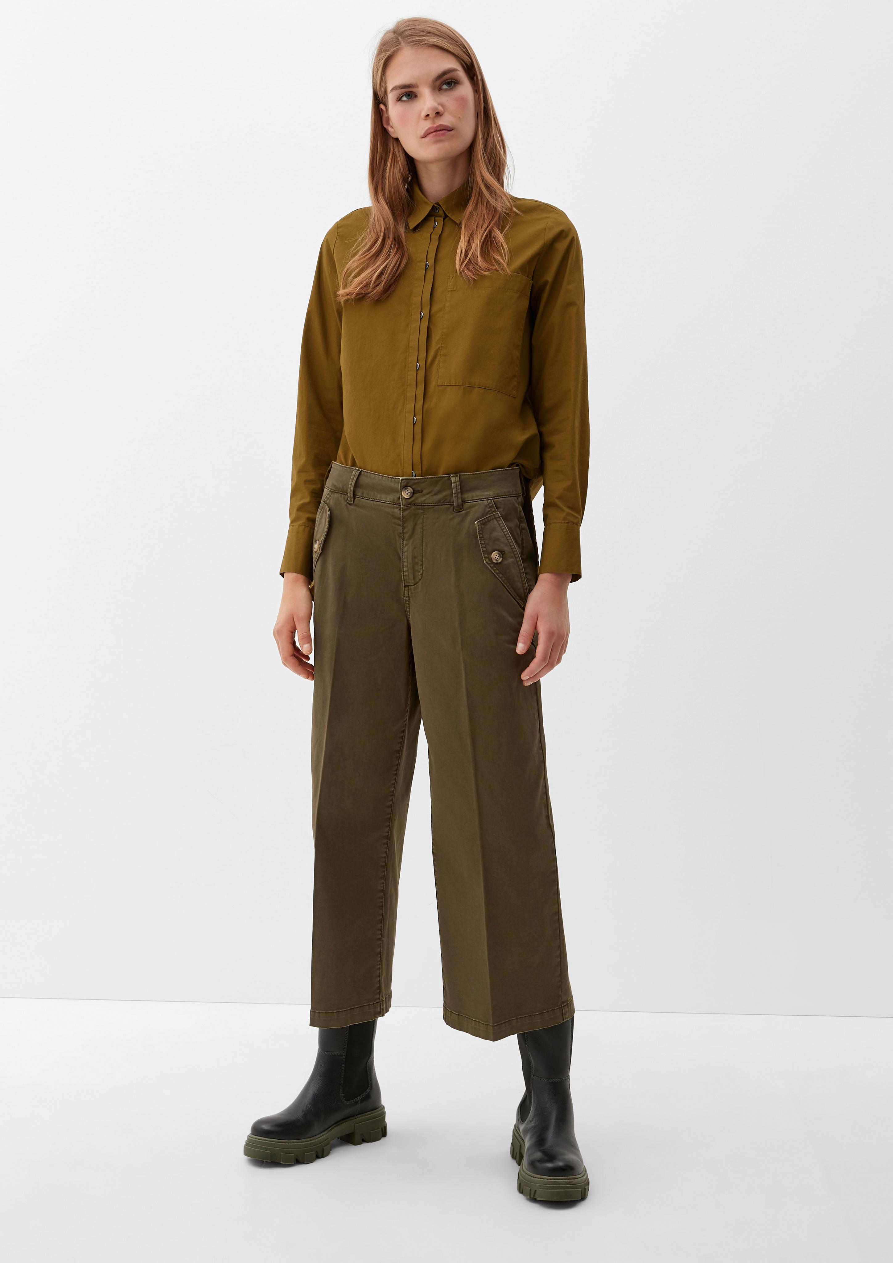 Culotte mit Pattentaschen  2121204-7946
