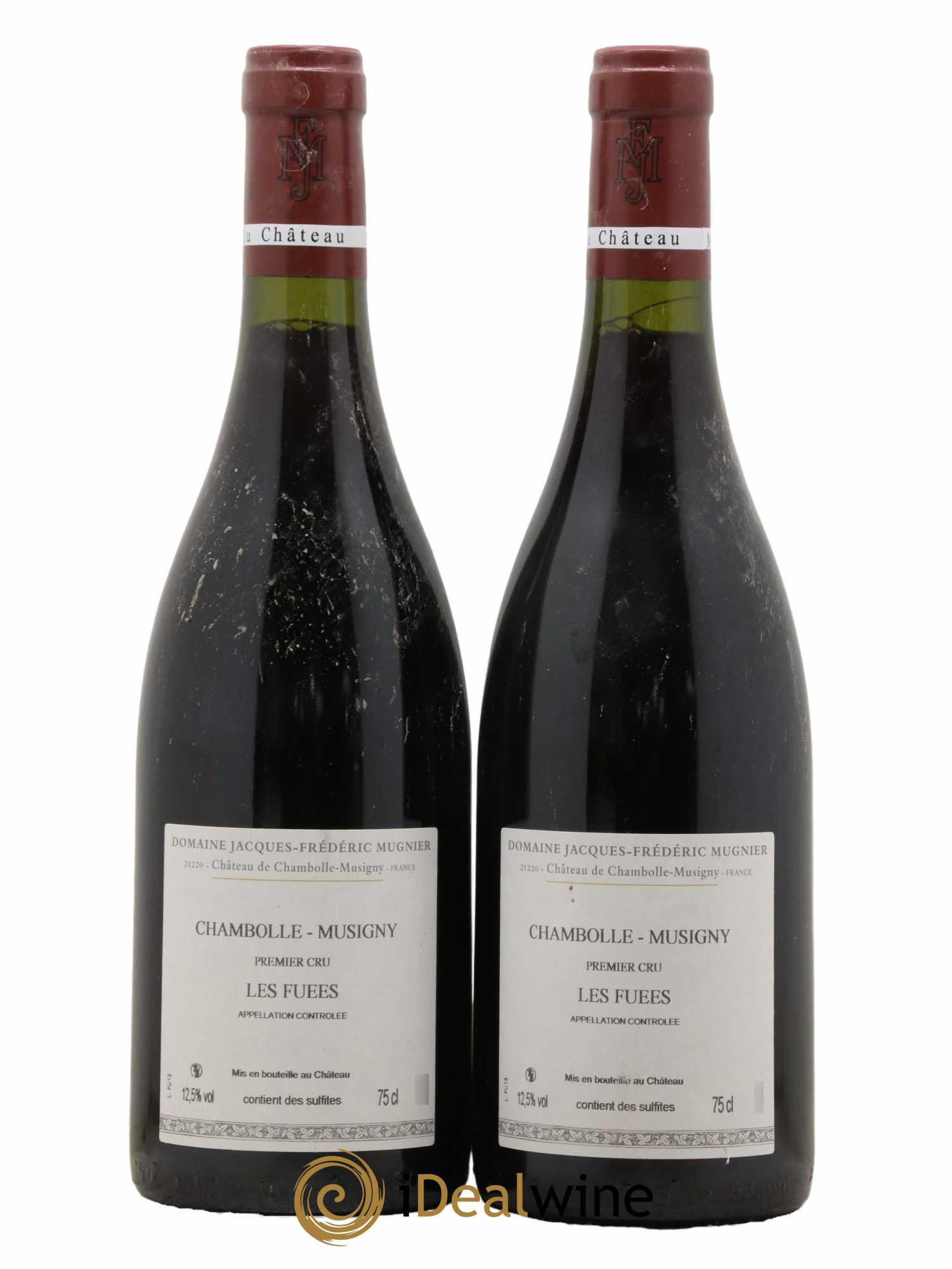 Chambolle-Musigny 1er Cru Les Fuées Jacques-Frédéric Mugnier  2013 - Lot de 2 Bouteilles