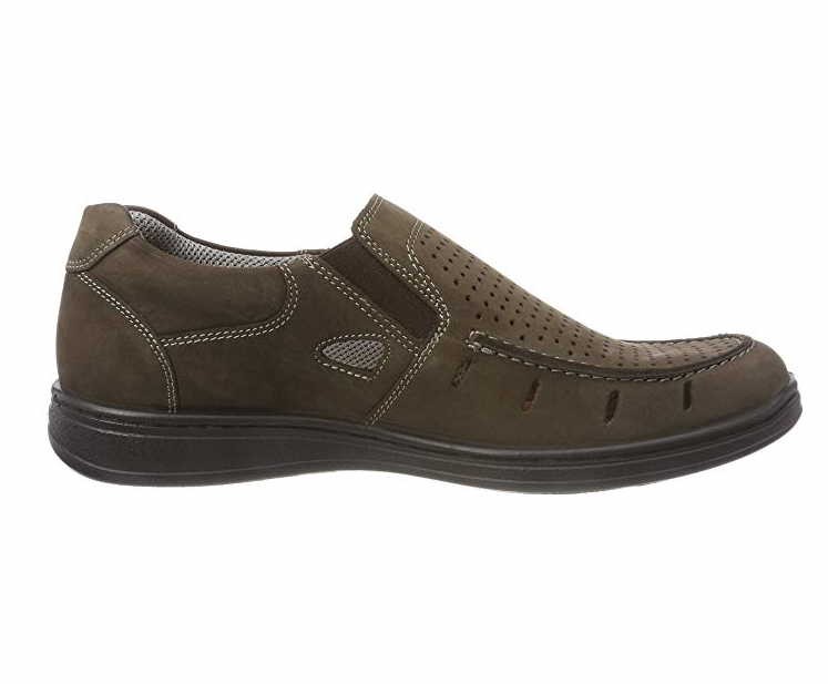 JOMOS Komfort Slipper braun