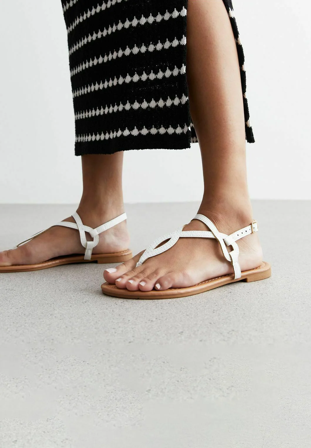 New Look LOOK TWIST TOE POST - Chanclas