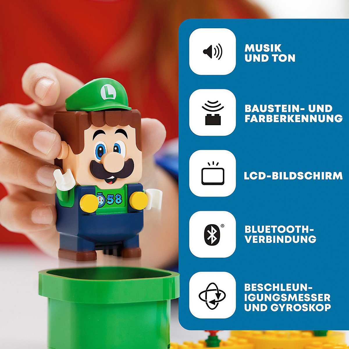 LEGO® Super Mario 71387 Abenteuer mit Luigi – Starterset