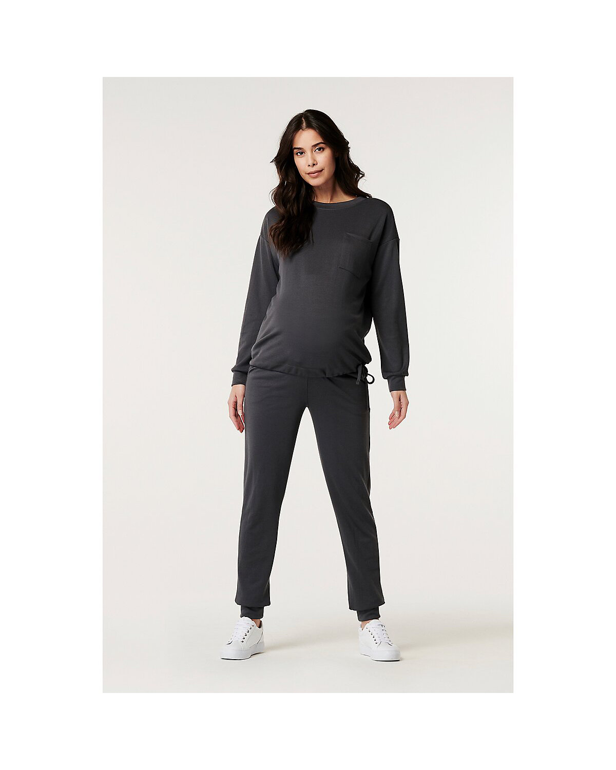 Umstands-Sweatshirt aus recyceltem Polyester