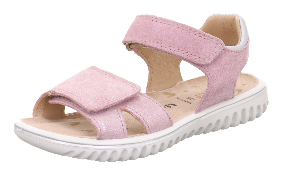 SPARKLE - PinkSandale mit Klettverschluss