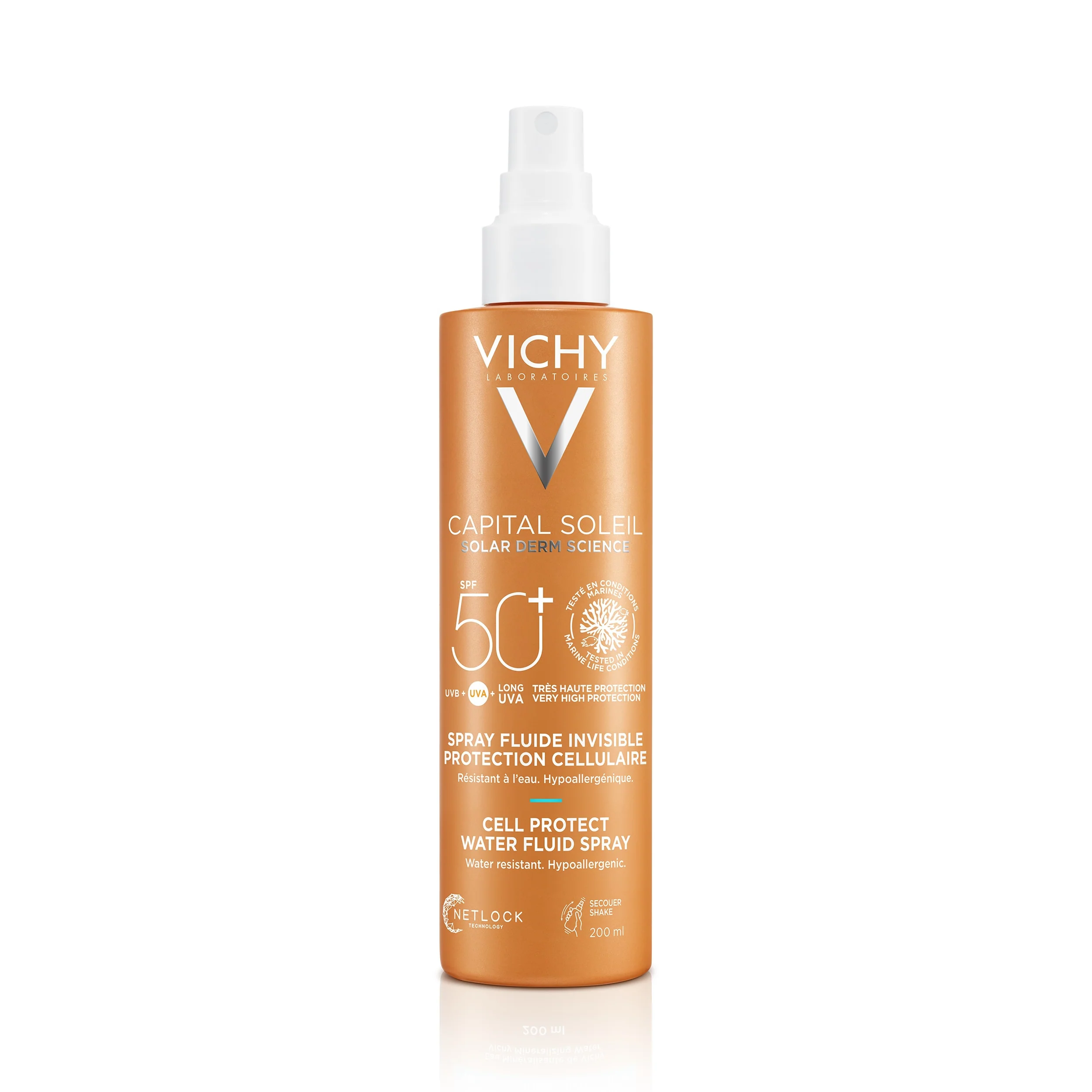 Capital Soleil Capital Soleil Cell Protect Spray SPF50+ - Spray solar corporal de alta protección.