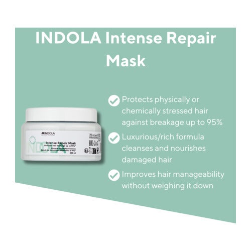 Indola Care & Style Tehokas Korjaava Naamio 250 ml
