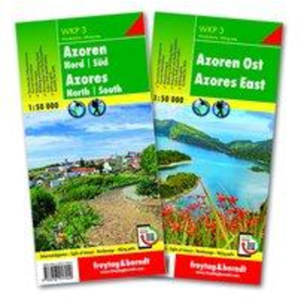 Azoren, Wanderkarten-Set 1:50.000, WKP 3 - Wanderkarte