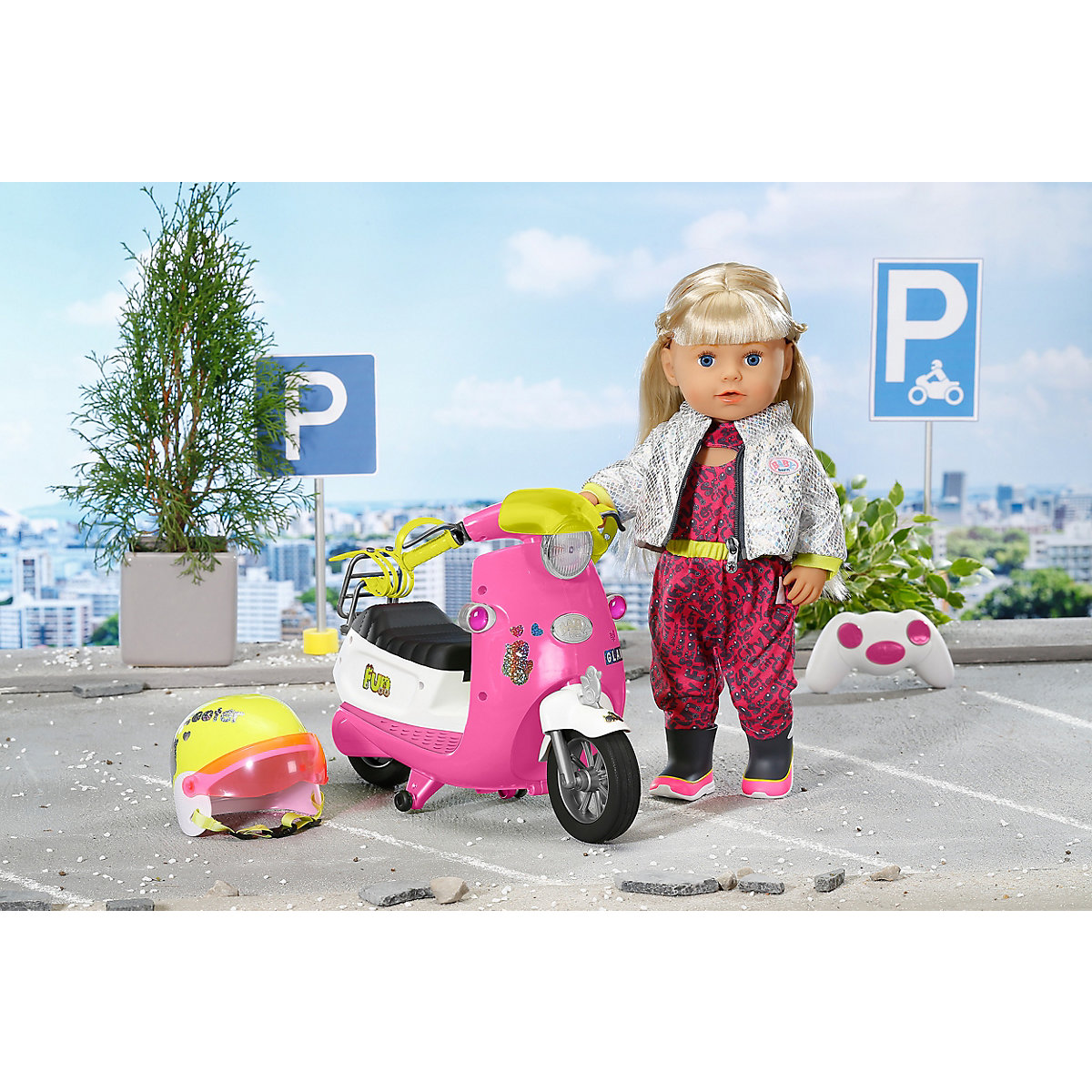 BABY born® City RC Glam-Scooter