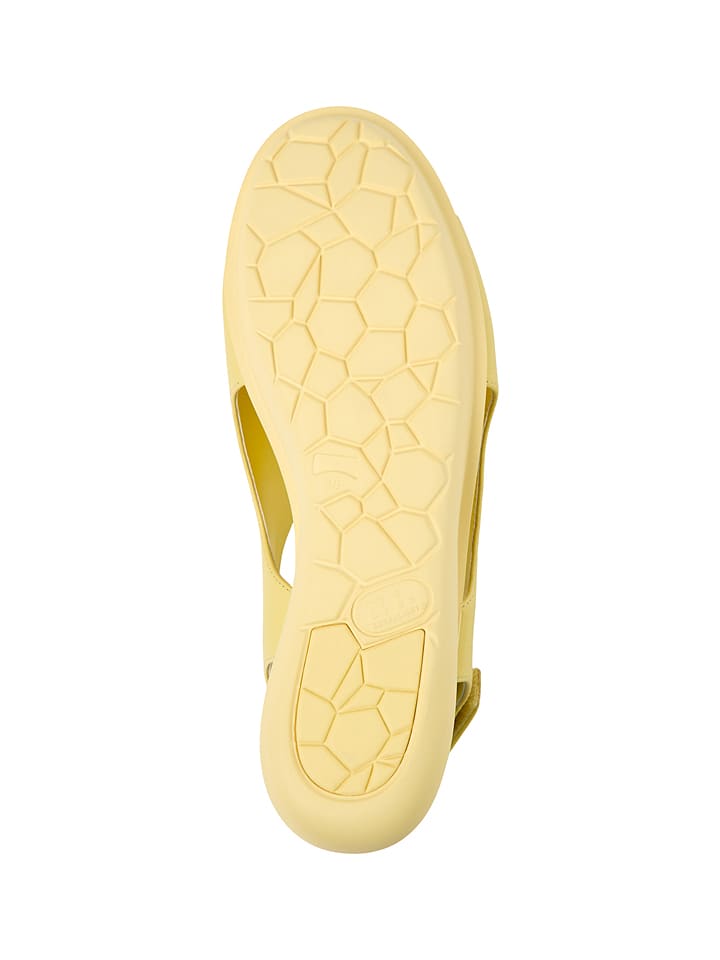 Camper Leder-Sandalen in Gelb günstig kaufen