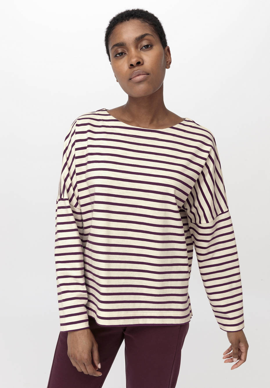 Ringel-Shirt aus reiner Bio-Baumwolle