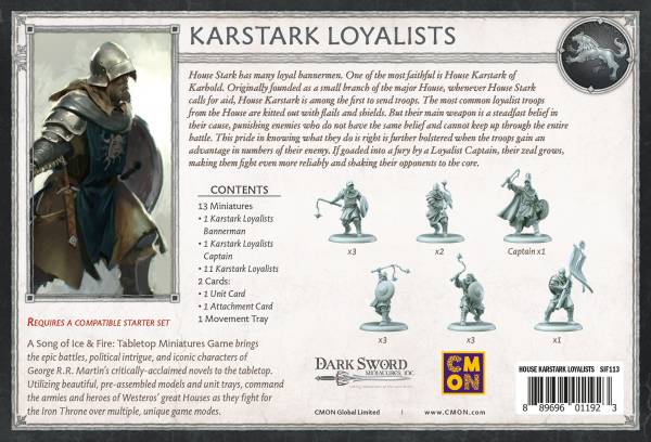 A Song of Ice & Fire - Karstark Loyalists (Loyalisten von Haus Karstark) (Erw.)