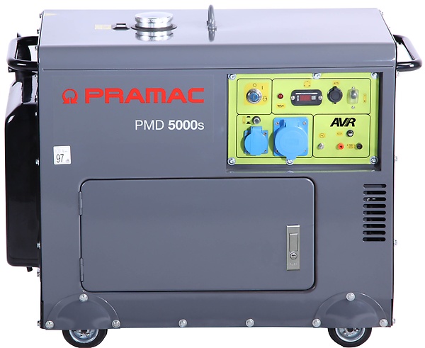 Pramac 8048201 PMD5000S Dieselgenerator 230V 5000 Watt AVR elstart