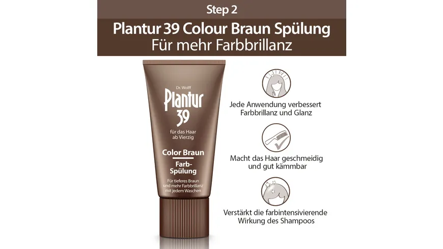 Plantur 39 Farb-Spülung Color Braun 150ml 150 ml