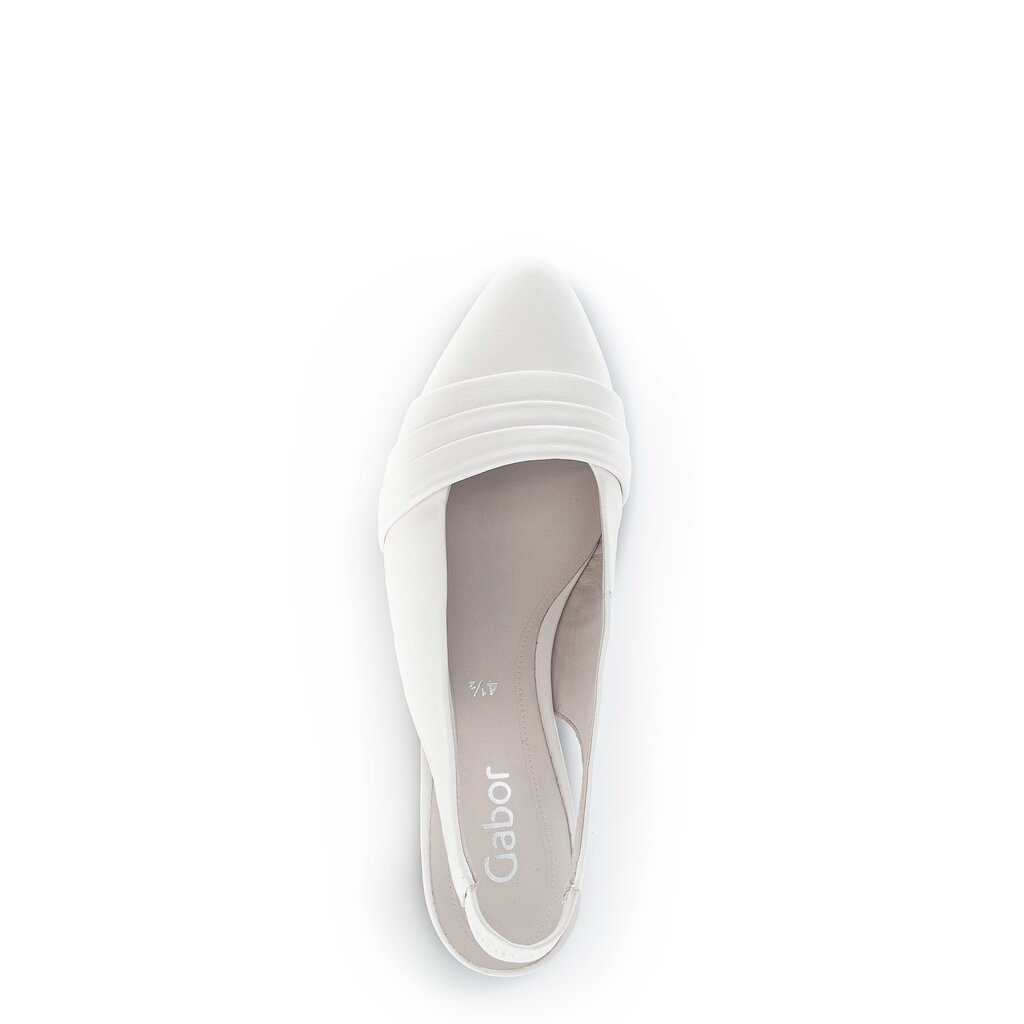 Gabor fashion Slingpumps weiß