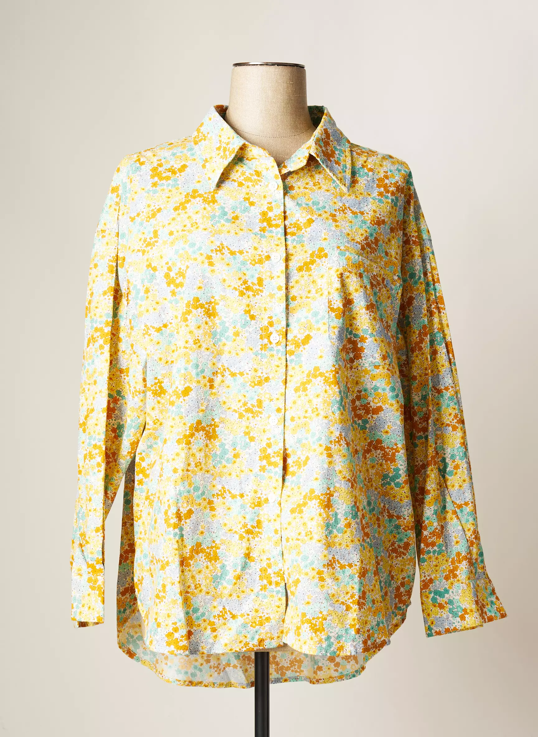 Lili Sidonio Chemisiers Femme couleur jaune