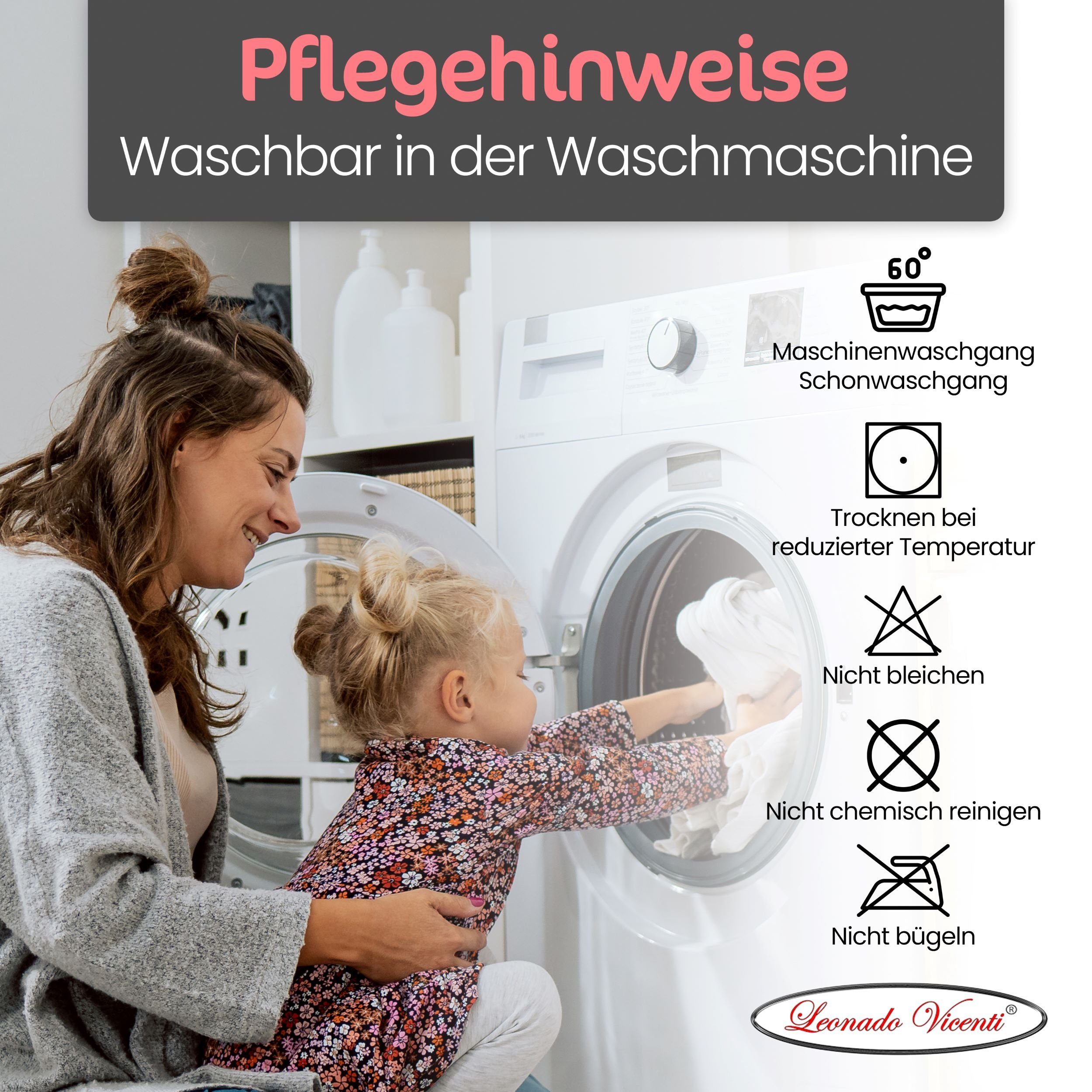 Matratzenschoner Leonado Vicenti, Wasserdichte Matratzenschoner Matratzenauflage mit Rundumgummi