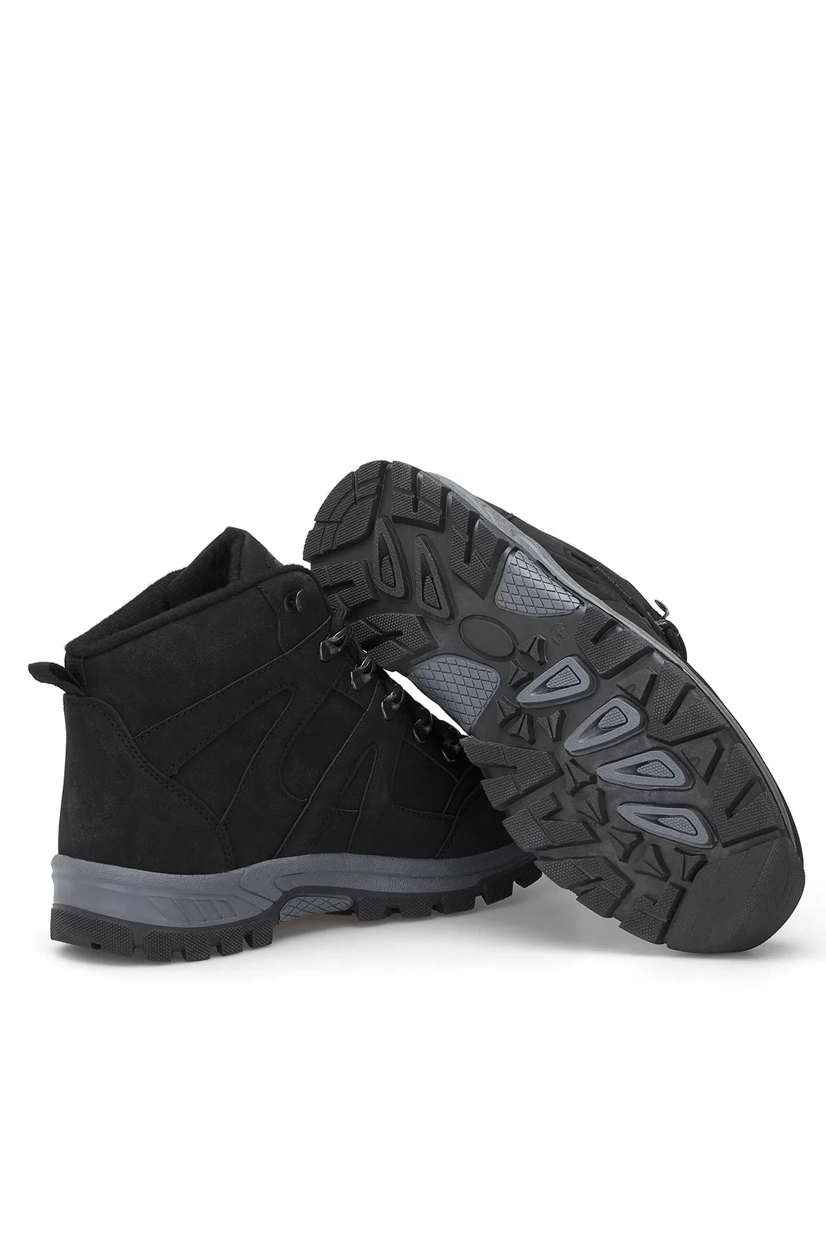 DARK SEER  Schwarze Unisex-Outdoor-Trekkingstiefel