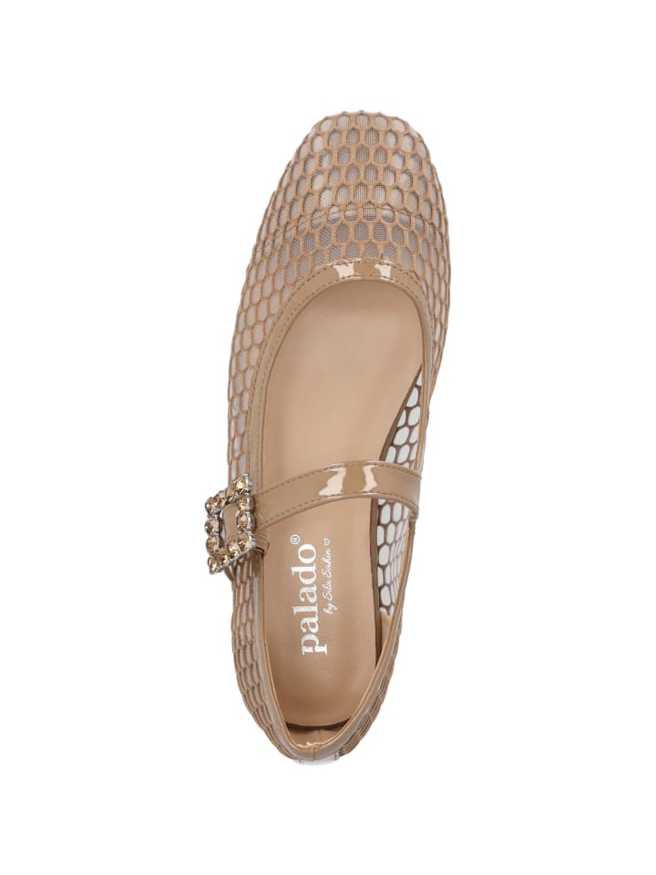palado Sling-Ballerinas in beige/khaki günstig kaufen