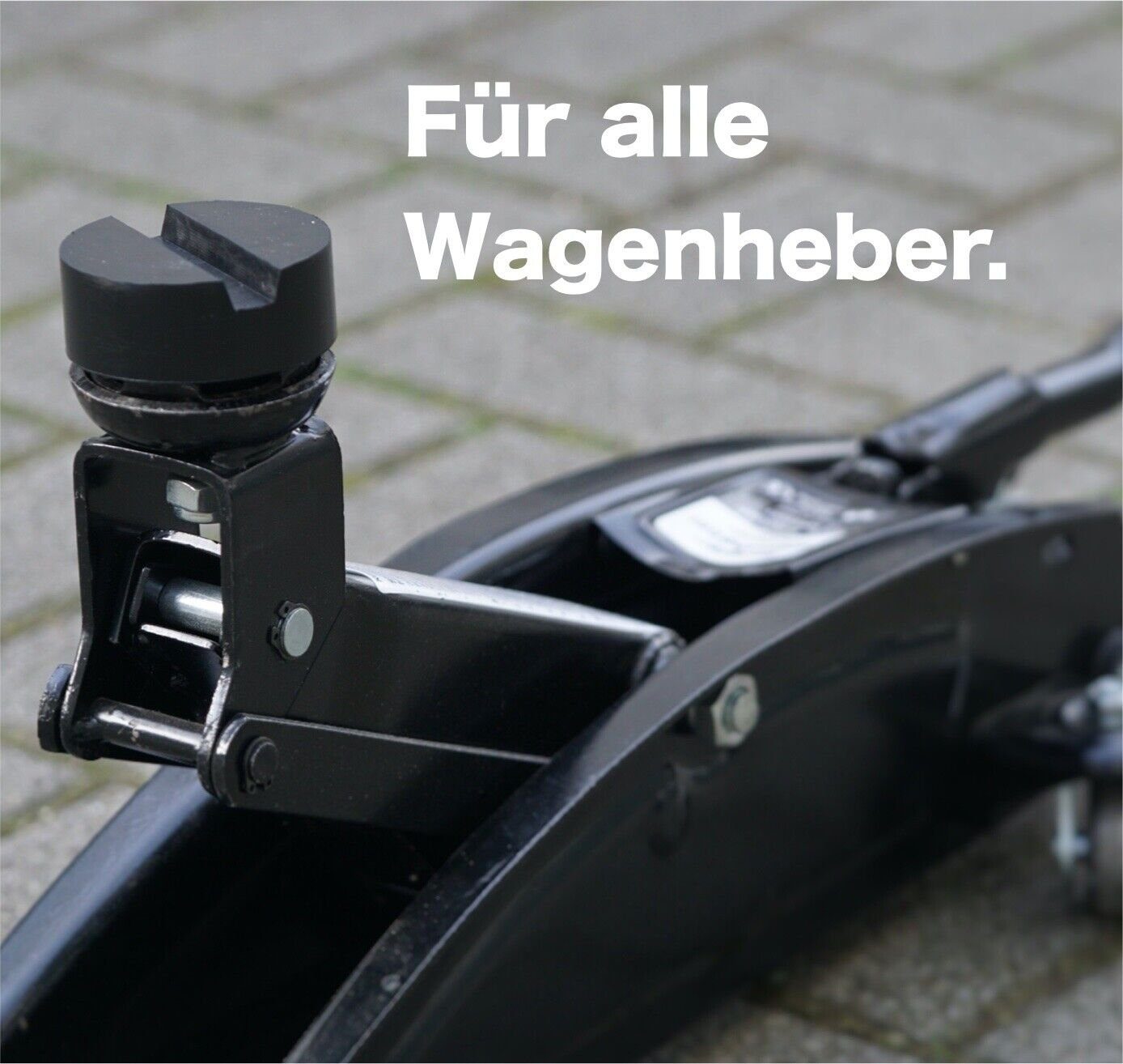 TK Gruppe Wagenheber 2x Wagenheber Gummiauflage stabil & universal Gummiblock, 2-tlg.