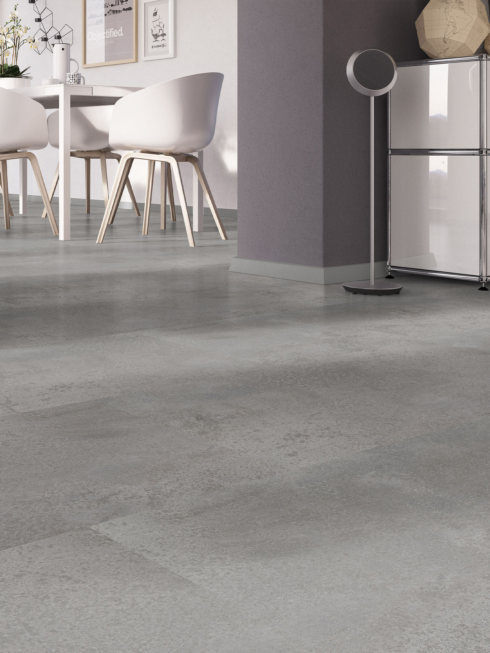 Vito Tile XL Vinylboden, Oxyde Grey 81