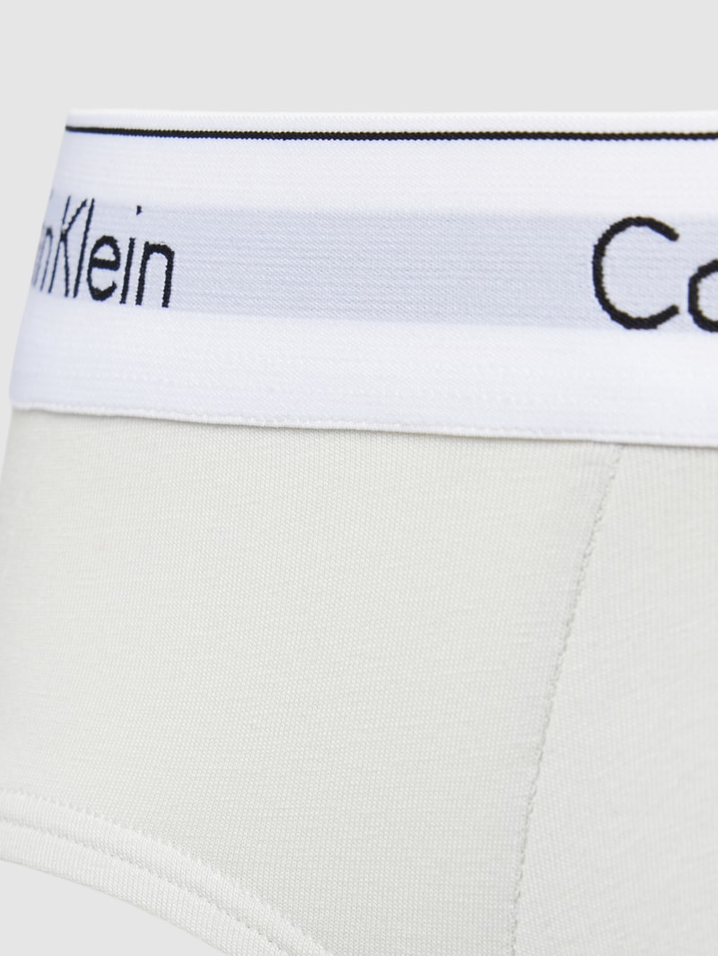 Slip mit elastischem Bund im 3er-Pack in royalblau